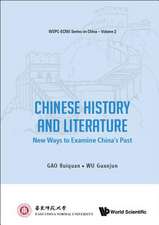 CHINESE HISTORY AND LITERATURE