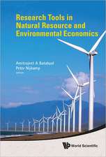 Research Tools in Natural Resource and Environmental Economics