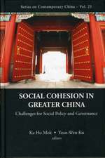 Social Cohesion in Greater China