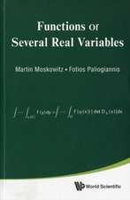 Functions of Several Real Variables