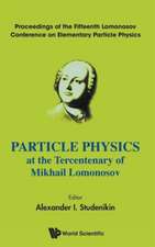 Particle Physics at the Tercentenary of Mikhail Lomonosov