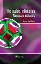 Thermoelectric Materials: Advances and Applications