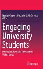 Engaging University Students: International Insights from System-Wide Studies