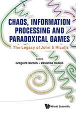 Chaos, Information Processing and Paradoxical Games