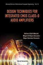 Design Techniques for Integrated CMOS Class-D Audio Amplifiers