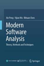 Modern Software Analysis