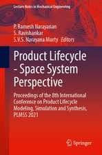 Product Lifecycle - Space System Perspective