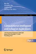Computational Intelligence and Industrial Applications
