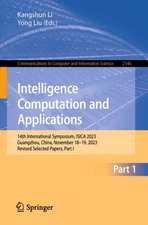 Intelligence Computation and Applications: 14th International Symposium, ISICA 2023, Guangzhou, China, November 18–19, 2023, Revised Selected Papers, Part I