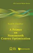 PRIMER ON NONSMOOTH CONVEX OPTIMIZATION, A