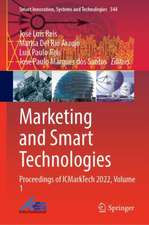 Marketing and Smart Technologies: Proceedings of ICMarkTech 2022, Volume 1