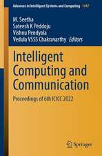 Intelligent Computing and Communication