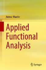 Applied Functional Analysis 