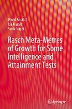 Rasch Meta-Metres of Growth for Some Intelligence and Attainment Tests