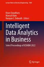 Intelligent Data Analytics in Business: Select Proceedings of ICDABM 2022