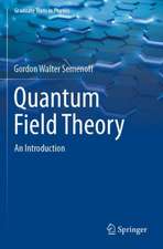 Quantum Field Theory