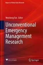 Unconventional Emergency Management Research