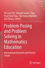 Problem Posing and Problem Solving in Mathematics Education