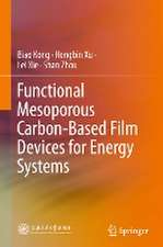 Functional Mesoporous Carbon-Based Film Devices for Energy Systems