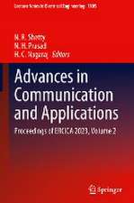 Advances in Communication and Applications 