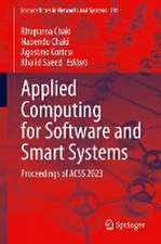 Applied Computing for Software and Smart Systems