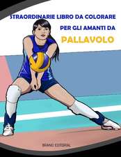 Straordinarie Libro da Colorare per gli Amanti da Pallavolo