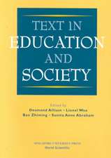 Text in Education and Society