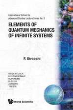 Elements of Quantum Mechanics of Infinite Systems