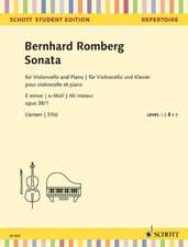 ROMBERG, B: SONATA E MINOR OP 381