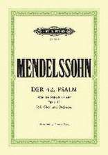 Psalm 42 Wie Der Hirsch Schreit Op. 42 (Vocal Score)