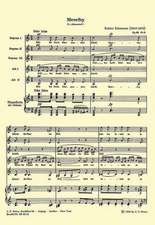 Meerfey Op. 6 No. 5 for Sssaa Choir and Piano