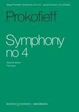 Symphony no 4 in C - second version