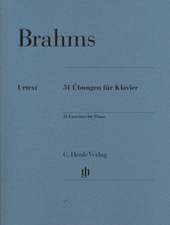 Brahms, Johannes - 51 Übungen für Klavier