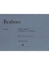 Brahms, Johannes - Walzer op. 39