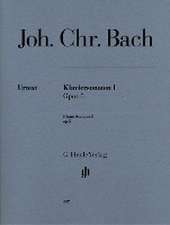 Bach, Johann Christian - Klaviersonaten, Band I op. 5