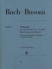 Chaconne aus der Partita Nr. 2 d-moll BWV 1004