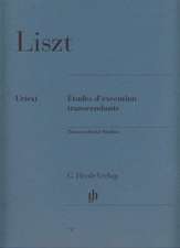 Liszt, Franz - Études d'exécution transcendante