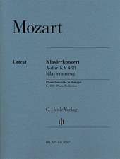 Mozart, Wolfgang Amadeus - Klavierkonzert A-dur KV 488