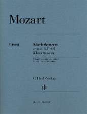 Mozart, Wolfgang Amadeus - Klavierkonzert c-moll KV 491