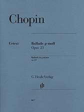 Ballade in g-moll op. 23