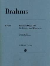 Sonaten op. 120 für Klavier und Klarinette