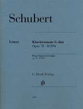 Schubert, Franz - Klaviersonate G-dur op. 78 D 894