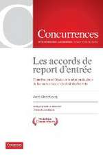 Les accords de report d'entrée