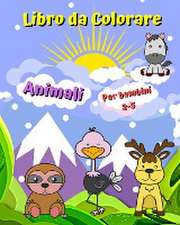 Libro da Colorare Animali per bambini 2-5