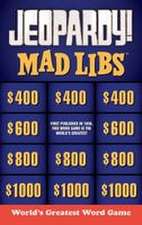 Jeopardy! Mad Libs