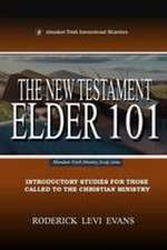 The New Testament Elder 101