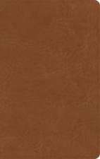 NASB Single-Column Personal Size Bible, Tan Genuine Leather