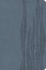 CSB Large Print Compact Reference Bible, Digital Study Edition, Slate Leathertouch