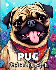 Bb, M: Pug Coloring Book