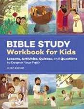 Bible Study Workbook for Kids